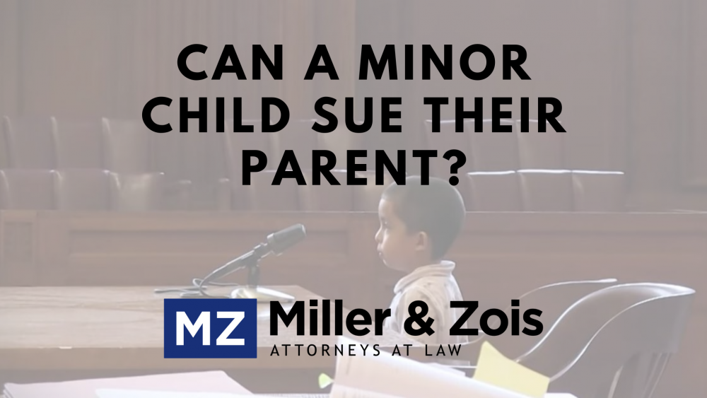 Can a Minor Child Sue Their Parents in a Car Accident? — Maryland